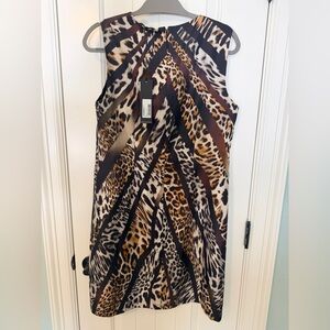 Kobi Halperin Animal Print Mini Dress